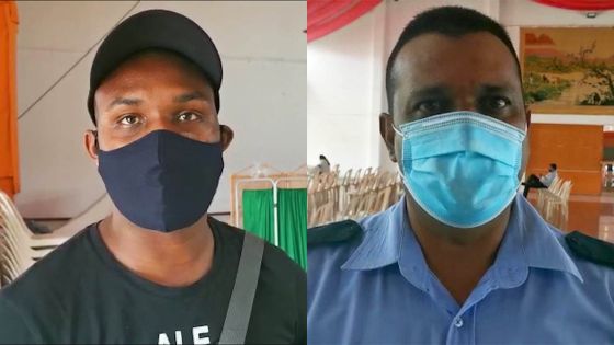 Vaccination anti-Covid-19 à Trianon: deux vaccinés se confient