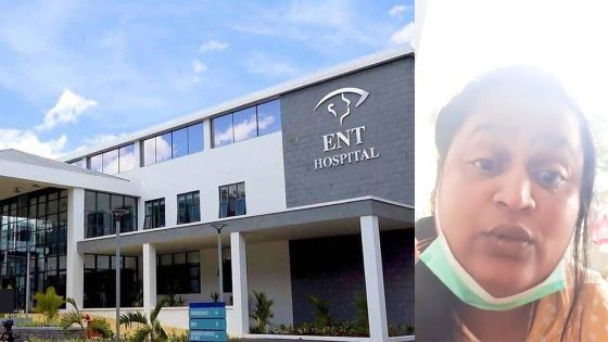 «Monn anvi get mo mama pou enn dernye fois…» : cri du cœur de la fille de la patiente décédée à l’hôpital ENT 