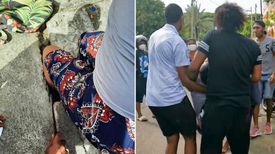 Cassis : une dame se coince le pied dans un trottoir