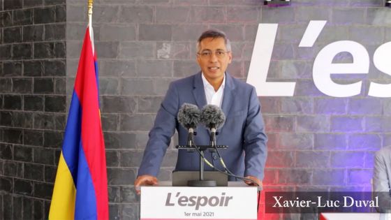 1er-Mai - Duval : «Nou bizin enn popilasyon ki tousse enn tre bon saler me ki prodiktif»