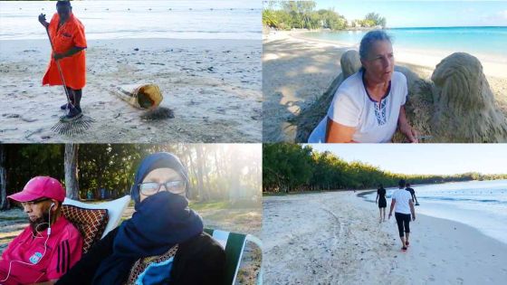 Françoise, artiste française : un amour pour le sable blanc de l'île Maurice