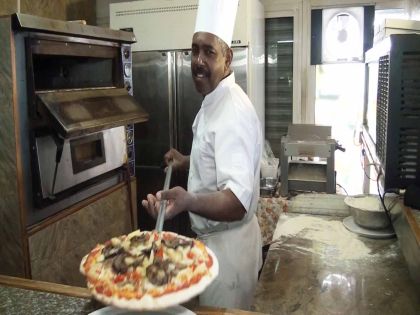 Délicieuse Pizza végétarienne