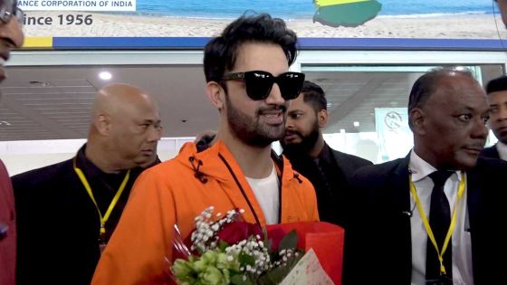 Musique : le chanteur Atif Aslam est arrivé à Maurice, ce matin, pour son concert unique de samedi
