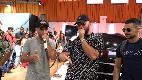 Berywam fait le show au Salon de l'Automobile ! 