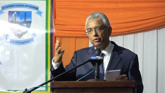 Pravind Jugnauth : «Si ou donn mwa ou sipor dan 5 an ou pa pou rekonet sa pei la»
