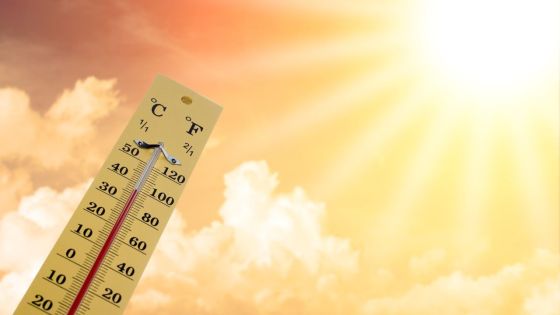 Météo : une maximale légèrement supérieure à la moyenne