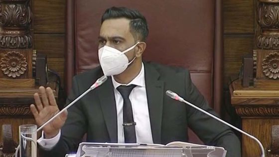 PNQ : le Deputy Speaker rappelle  le député Kenny Dhunnoo à l’ordre