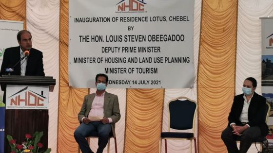 Steven Obeegadoo : « 1 050 maisons livrées depuis l’arrivée du nouveau gouvernement »