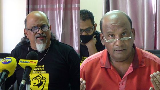 Covid-19 / protocole sanitaire : le regroupement des syndicats des travailleurs et de l'industrie cannière tire la sonnette d'alarme 