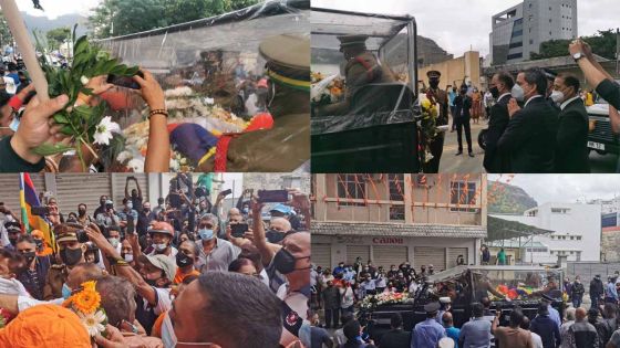 Funérailles de SAJ : arrêt du cortège funèbre devant le Sun Trust pour un dernier hommage