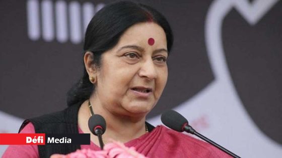 Décès de l'ex-ministre indienne des Affaires étrangères, Sushma Swaraj