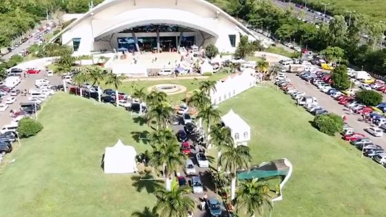 Grand Salon du Déstockage 2023 au SVICC : vue aérienne