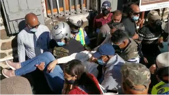 Prise d’un malaise, Taslima Valayden conduite à l’hôpital