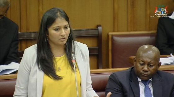 Baptême du feu au Parlement : quand Tania Diolle cite Rihanna et Michelle Obama... 