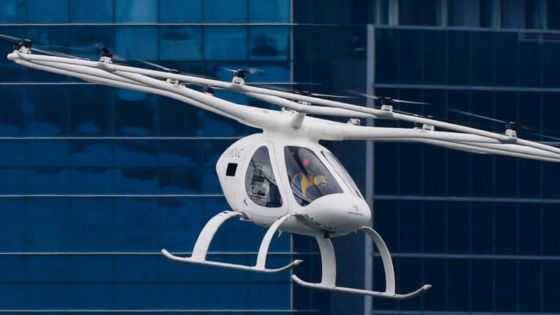 Premiers essais autorisés pour un taxi volant électrique