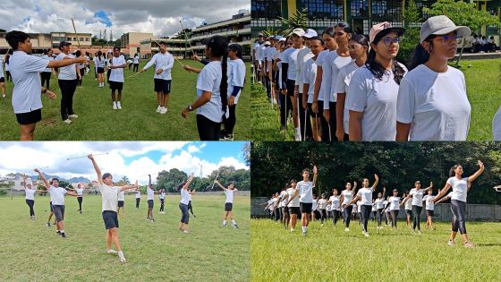Majors et majorettes du QEC : élégance, discipline et fierté nationale en un seul mouvement