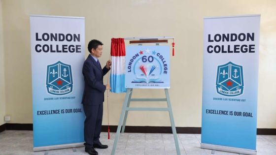 Jubilé de diamant : le Collège London dévoile l’emblème de 60 ans d’excellence