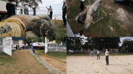 Pêche illégale : 675 m de filets de pêche saisis à Balaclava 