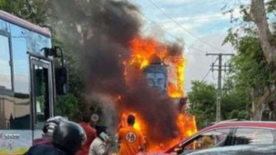 Le kanwar a touché une ligne de distribution de 22 kV 