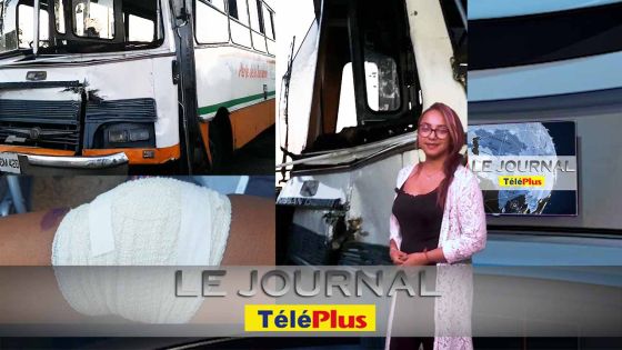 Le JT – Perle de la Savanne au Morne – un bus traîne un véhicule sur 20 mètres, bilan : 12 blessés