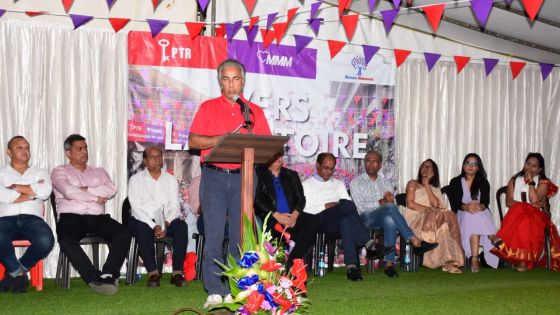 Réunion de l'alliance PTr-MMM-ND au no 7 : Le choix des candidats a déjà été fait dans plusieurs circonscriptions, dit Boolell