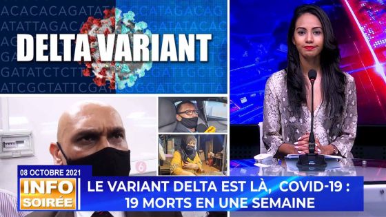 [Info Soirée] : «Variant delta ti deza dan Moris, nu pa koner»