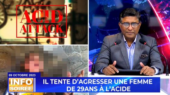 [Info Soirée] : « Lin rod avoy caustic soda lor mwa »