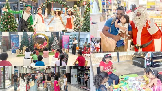 La féérie de Noël s’empare des centres commerciaux