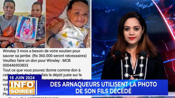 [Info Soirée]: “Zot pe servi foto mo ti baba mor pou ramas kas”