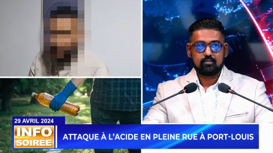 [Info Soirée] :  « Lin avoy lacid lor mwa acoz monn diman mo kas »