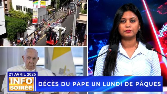 [Info Soirée] : Adieu Pape François  