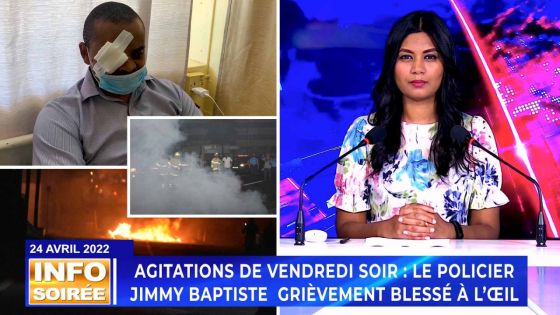  [Info Soirée] : « Mo fami traumatize »,  confie le policier Jimmy Baptiste