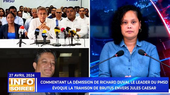 [Info Soirée] : Xavier-Luc Duval à Richard : « Toi aussi…Brutus »