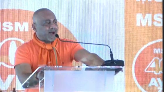 Congrès du MSM à Ville-Noire, Mahébourg