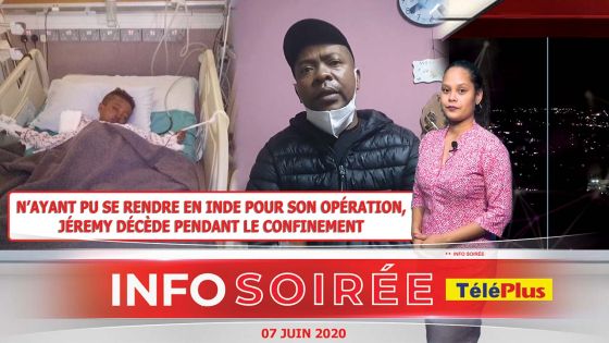 « Li ti enn zanfan for… ». Jéremy Lafleur, 7 ans, a subi six opérations depuis sa naissance, confie son père. 