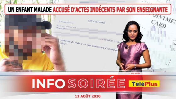 [Info Soirée] «Miss la finn tret mo garson kouma enn perver»