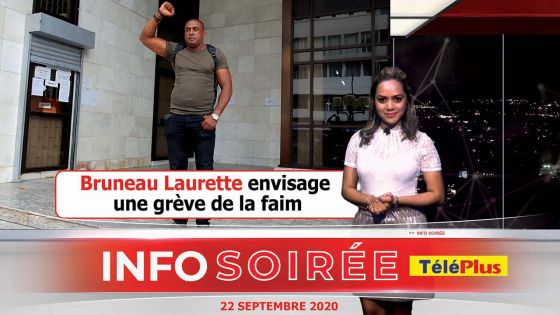 Bruno Laurette : « Zour ki mo pou tape, tou pou tombe »