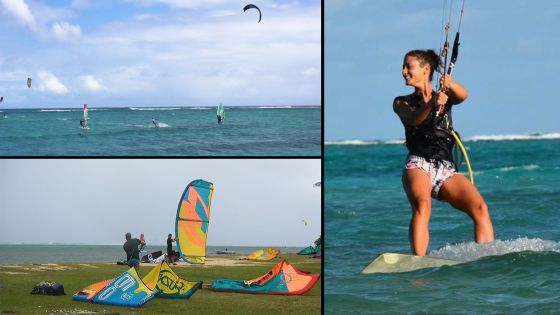 Immersion au cœur du spot de kitesurf du Morne, un endroit très prisé par les passionnés de glisse