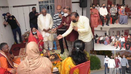 Séance de prières pour Navin Ramgoolam à Triolet 