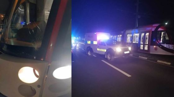 Quatre-Bornes : un piéton mortellement percuté par un tram du Metro Express