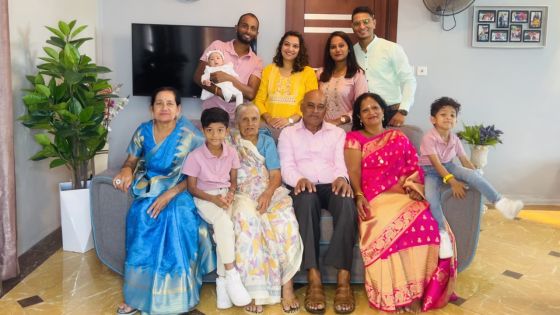 À St-Julien-D’Hotman : Calaootee, la centenaire, l’âme de la famille Beedassy