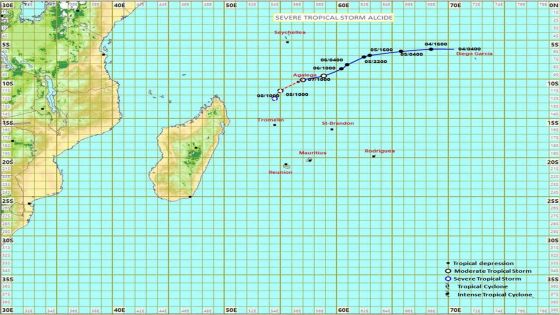 Météo : la forte tempête Alcide devrait passer sur Agalega vers 14 h