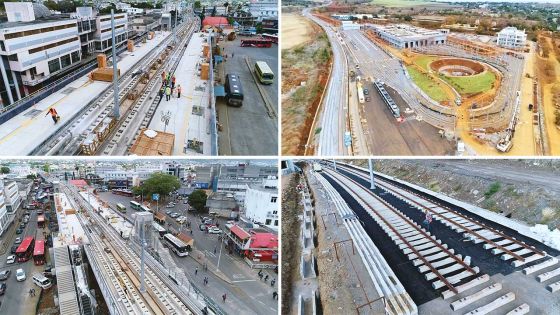 A 17 jours du «soft launch» du Metro Express : vue aérienne des travaux en cours 
