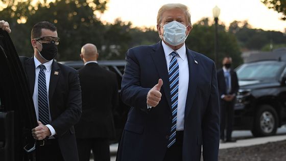 Trump ne présente pas de symptôme du Covid-19 
