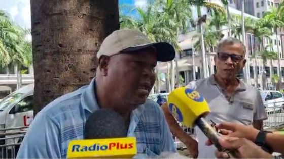 Port-Louis : manif d’une dizaine de pêcheurs et d'anciens marins