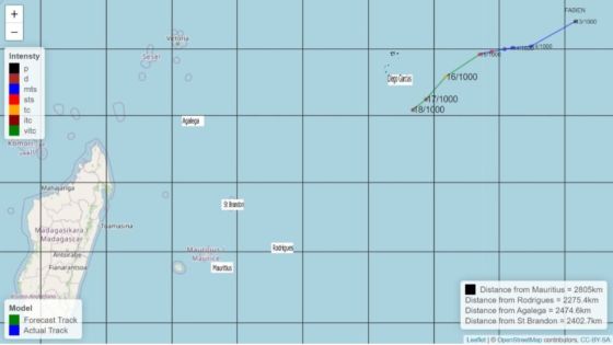 Météo : «Il est très probable que Fabien se transforme en cyclone tropical»