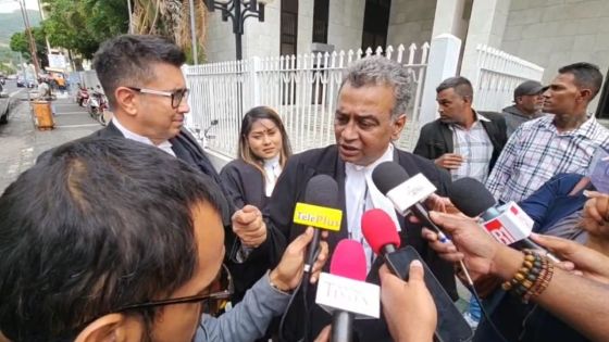 Me Hawoldar plaide pour que Sabapati soit placé en cellule policière pour sa sécurité