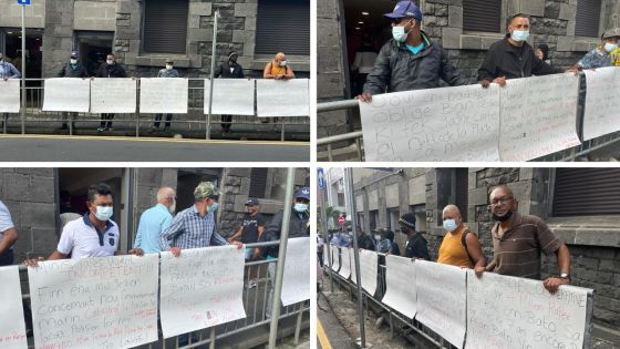 Manif devant le ministère de la Pêche : «Ou pa kapav ena sa kantite la mer la, ou pe import pwasson», s’indigne Judex Ramphul 
