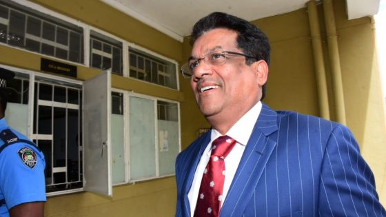 Tribunal de Rose Hill : l'accusation provisoire contre Rajesh Jeetah rayée