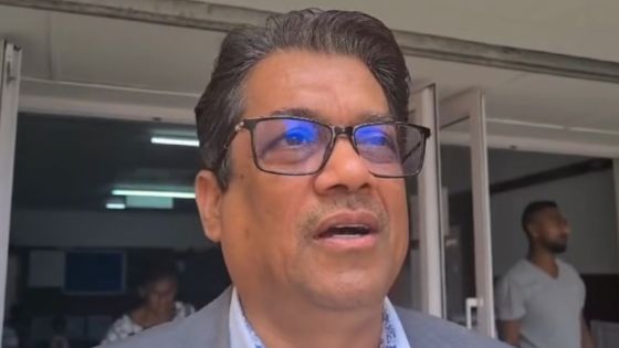 «C’est dommage, triste et grave», réagit Rajesh Jeetah après que l'accusation provisoire ait été rayée contre lui